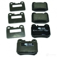 Тормозные колодки дисковые, комплект HELLA 7749D874 8DB 355 008-831 231 57 28891 - Изображение 2