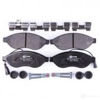 Тормозные колодки дисковые, комплект HELLA 30024 8DB 355 020-651 24469 244 68 - Изображение 2