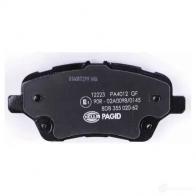 Тормозные колодки, комплект HELLA 25135 25 134 30021 8db355020621 - Изображение 3