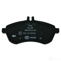 Тормозные колодки дисковые, комплект HELLA 8DB 355 012-581 243 06 8451D1340 29240 - Изображение 3