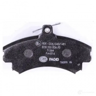 Тормозные колодки дисковые, комплект HELLA 8694D1494 28701 2 1920 8DB 355 006-701 - Изображение 3