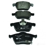 Тормозные колодки дисковые, комплект HELLA 23117 8DB 355 008-141 23 116 28834 - Изображение 2