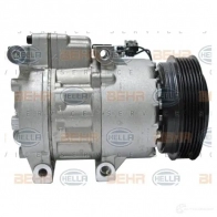 Тормозные колодки дисковые, комплект HELLA 2 0076 8DB 355 005-691 28601 20077 - Изображение 2