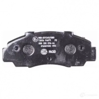 Тормозные колодки дисковые, комплект HELLA 21652 8DB 355 016-441 21 651 29619 - Изображение 3