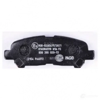 Тормозные колодки, комплект HELLA 8437D1325 8db355020131 29976 2548 1 - Изображение 3