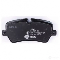 Тормозные колодки, комплект HELLA 2572 0 8919D1692 29996 8db355020361 - Изображение 2