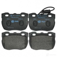 Тормозные колодки дисковые, комплект HELLA 8DB 355 037-941 1437446434 P 7AXMJ - Изображение 1