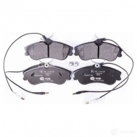 Тормозные колодки дисковые, комплект HELLA 8DB 355 018-261 23125 231 24 29798 - Изображение 2