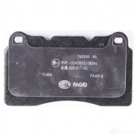 Тормозные колодки дисковые, комплект HELLA 8DB 355 011-431 23 092 29131 T1456 - Изображение 3