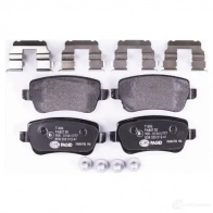Тормозные колодки, комплект HELLA 8db355012411 29225 2434 8 T1606 - Изображение 2