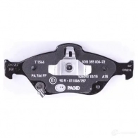 Тормозные колодки дисковые, комплект HELLA 24022 8DB 355 006-721 2320 2 28703 - Изображение 3