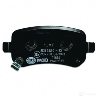 Тормозные колодки, комплект HELLA 24823 8db355014331 24 822 29410 - Изображение 3