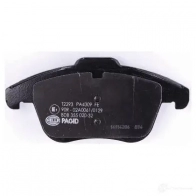 Тормозные колодки, комплект HELLA 29994 8db355020321 2 4333 24334 - Изображение 3