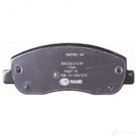 Тормозные колодки дисковые, комплект HELLA 8DB 355 015-291 25 147 29505 25165 - Изображение 3