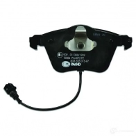 Тормозные колодки дисковые, комплект HELLA 29573 8DB 355 015-971 23913 2391 2 - Изображение 3
