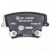 Тормозные колодки дисковые, комплект HELLA 30227 24 163 8DB 355 025-051 7964D1057 - Изображение 3