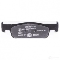 Тормозные колодки, комплект HELLA 30039 25 702 8db355020801 25703 - Изображение 3
