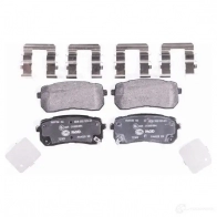Тормозные колодки дисковые, комплект HELLA 24600 30212 8DB 355 023-231 2459 9 - Изображение 2