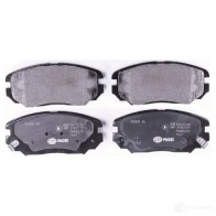 Тормозные колодки дисковые, комплект HELLA 8DB 355 012-461 29230 24376 243 75 - Изображение 2