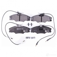 Тормозные колодки дисковые, комплект HELLA 21749 2 1724 8DB 355 018-201 29792 - Изображение 2