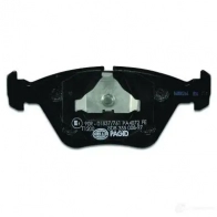 Тормозные колодки дисковые, комплект HELLA 8DB 355 008-971 28902 20 968 23126 - Изображение 3