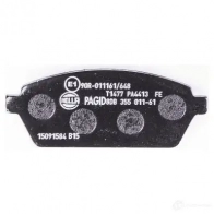 Тормозные колодки дисковые, комплект HELLA 23 303 29149 8DB 355 011-611 23304 - Изображение 3