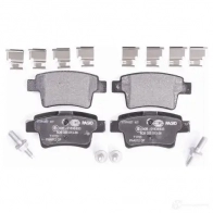 Тормозные колодки, комплект HELLA 8db355013361 24 540 T1703 29314 - Изображение 2