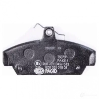 Тормозные колодки дисковые, комплект HELLA T5073 8DB 355 018-081 29781 2 1518 - Изображение 3