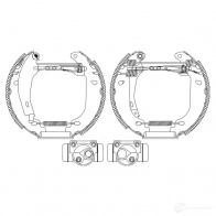 Тормозные колодки HELLA EJSRJ R036 0 8DB 355 003-861 28419 - Изображение 2