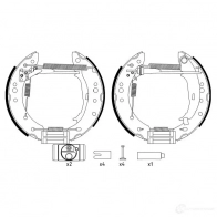 Тормозные колодки HELLA Mitsubishi Colt 6 (Z3, Z2) Хэтчбек 1.5 DI D 68 л.с. 2004 – 2012 8DB 355 022-931 R134 8 79Z22