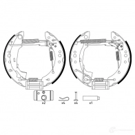 Тормозные колодки HELLA 28507 II8WIN R1 100 8DB 355 004-741 - Изображение 2