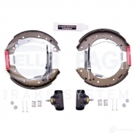 Барабанные тормозные колодки, комплект HELLA 28483 R08 75 8db355004501 S41FI - Изображение 2