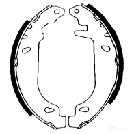 Тормозные колодки HELLA 28156 H86 70 KPMHX 8DB 355 001-211