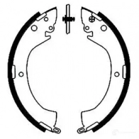 Тормозные колодки HELLA Mitsubishi L200 3 (K7T, K6T) Пикап 8DB 355 002-141 H92 75 S2SE9T9