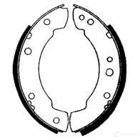 Тормозные колодки HELLA 28093 8DB 355 000-541 2MA6XAW H8 000 - Изображение 1