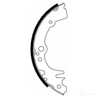 Тормозные колодки HELLA Q3UMCQ 28287 8DB 355 002-521 H 9535