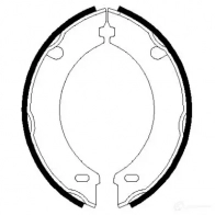 Тормозные колодки ручника, комплект HELLA 4FE5SB 27960 H896 5 8da355050371 - Изображение 1