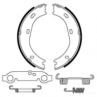 Барабанные колодки HELLA 27924 H10 80 8DA 355 050-001 L3ORH - Изображение 4