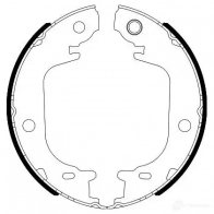 Тормозные колодки ручника, комплект HELLA 1193328203 H1 828 A3GCT1 8da355051201