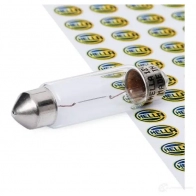 Лампа накаливания HELLA 8GM002091131 42819 C10W 08231 0 - Изображение 2