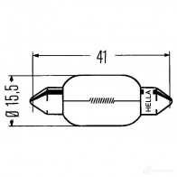 Лампа накаливания HELLA 42813 C 18W 8GM002091121 H6JUCC - Изображение 5