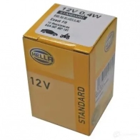 Лампа BAX 0.3 Вт 12 В HELLA 42255 9FED VV 8GA007997151 4082300191608 - Изображение 2