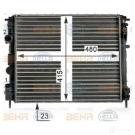 Трос ручника, стояночного тормоза HELLA Opel Corsa 4PI5J AS 6994 8as355669941