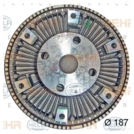 Вискомуфта HELLA 0SB457X _BEHR HELLA SERVICE_ 8mv376757701 50094 - Изображение 2