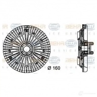 Вискомуфта HELLA _BEHR HELLA SERVICE_ 49984 8mv376732271 RHUHX