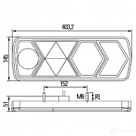 Комбинированный фонарь заднего освещения HELLA E1 2376 18213 2vp340950051 Voll-LED - Изображение 2