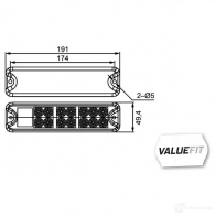 Комбинированный фонарь заднего освещения HELLA 18345 G8YC78R 2vp357021011 E9 6958 - Изображение 2