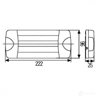 Комбинированный фонарь заднего освещения HELLA 2va980710301 DuraLED Combi 17890 E4 2900 - Изображение 2