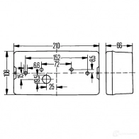 Задний фонарь HELLA 2SD 006 040-031 E13 9385 026149 17379 - Изображение 2