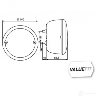 Комбинированный фонарь заднего освещения HELLA 2sd357026201 17491 8HVD2V6 E4 13992 - Изображение 3